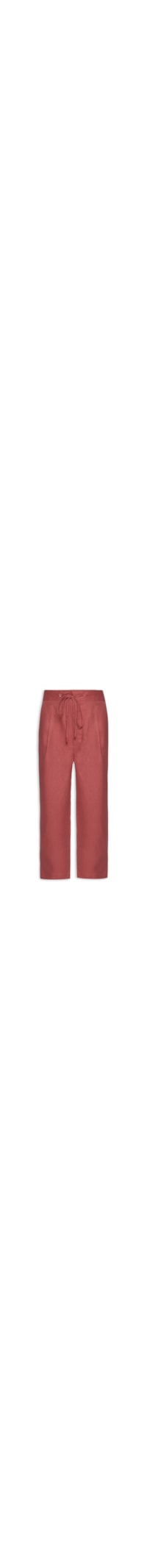 Calça Feminina Linho - Vermelho