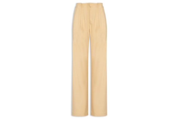 Calça Feminina Lisa - Amarelo