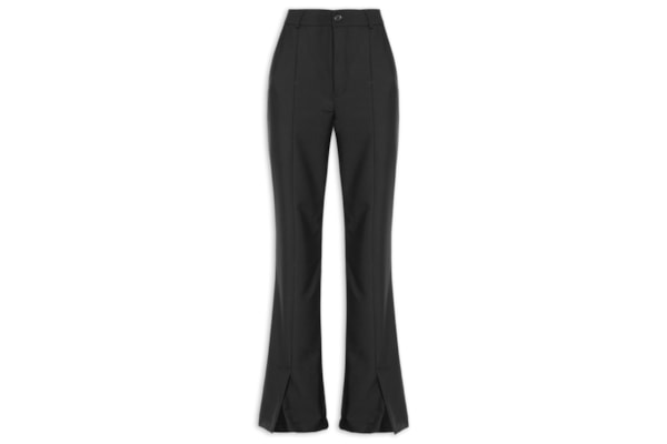 Calça Feminina Lisa - Preto