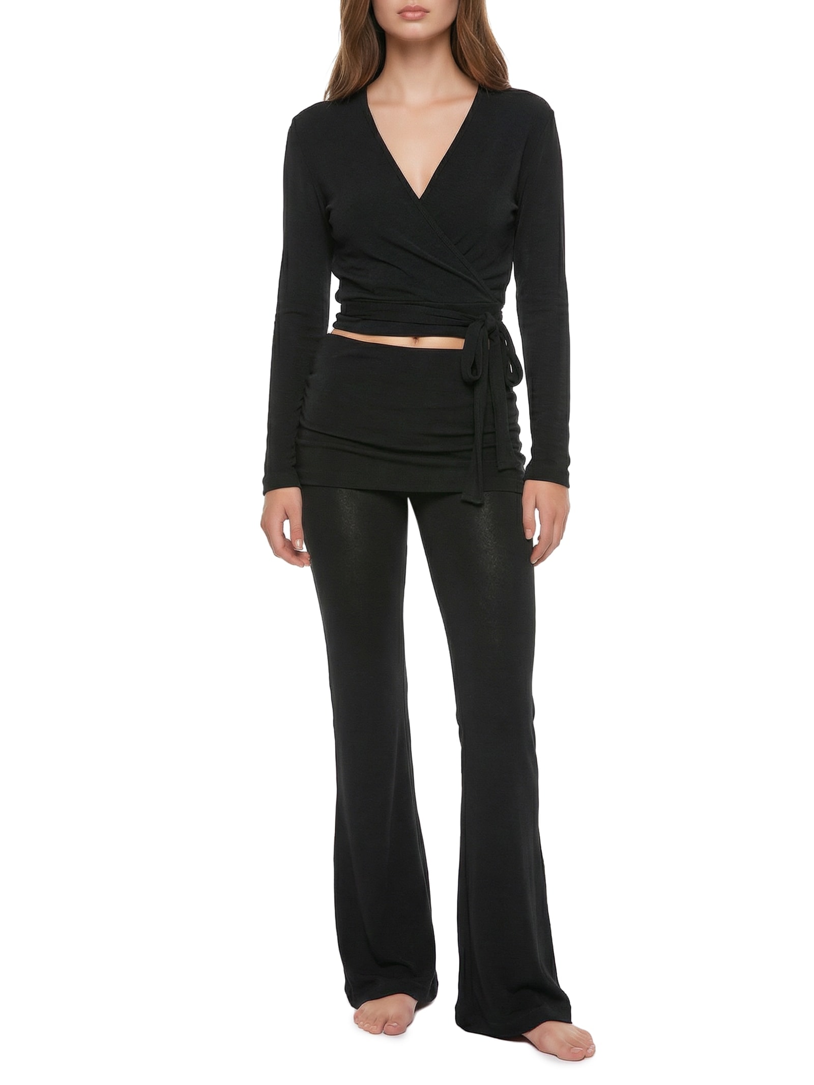 Calça Feminina Lisa Preto Body For Sure