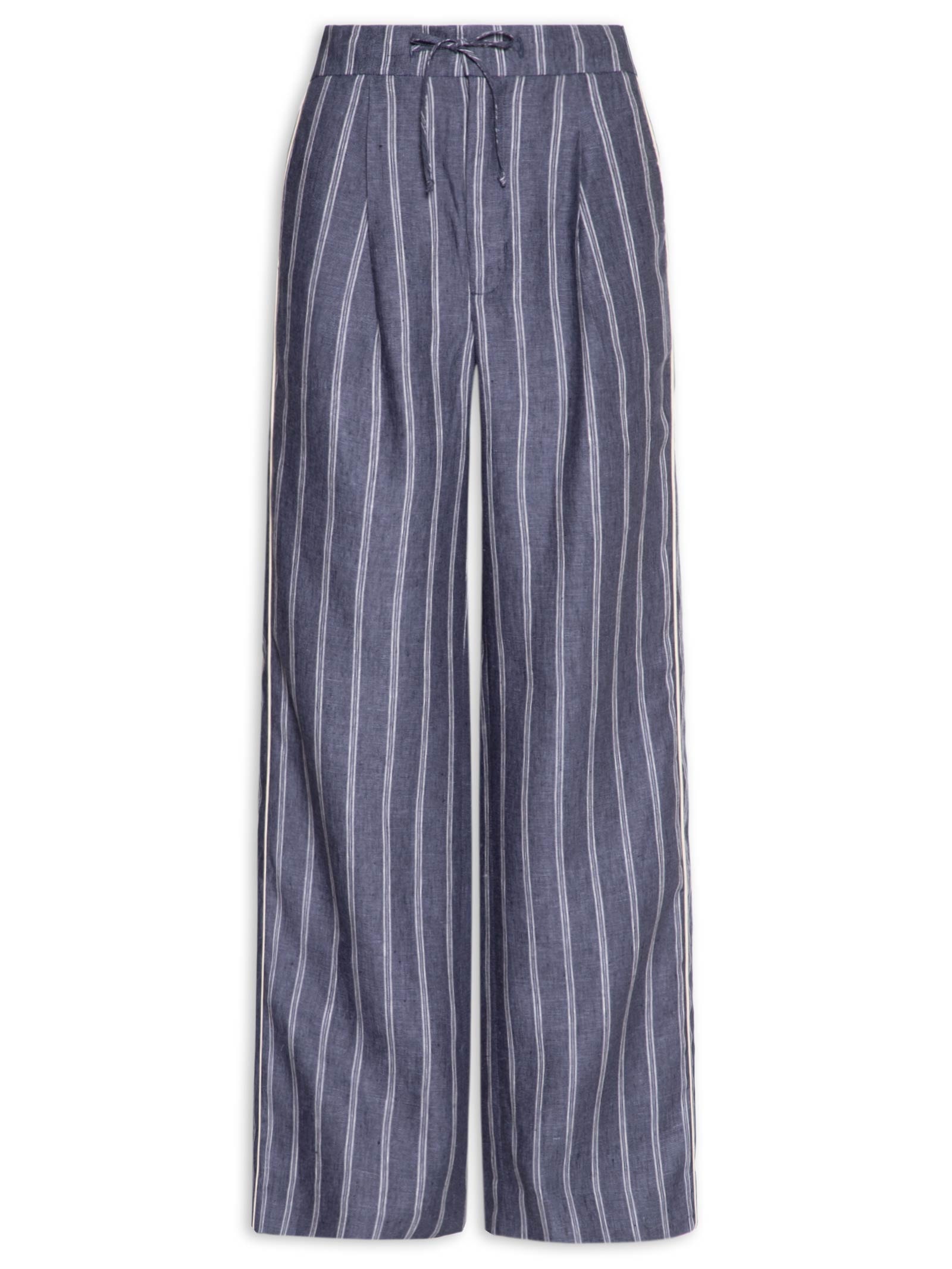 Calça Feminina Listra Vivo Lateral Azul Animale