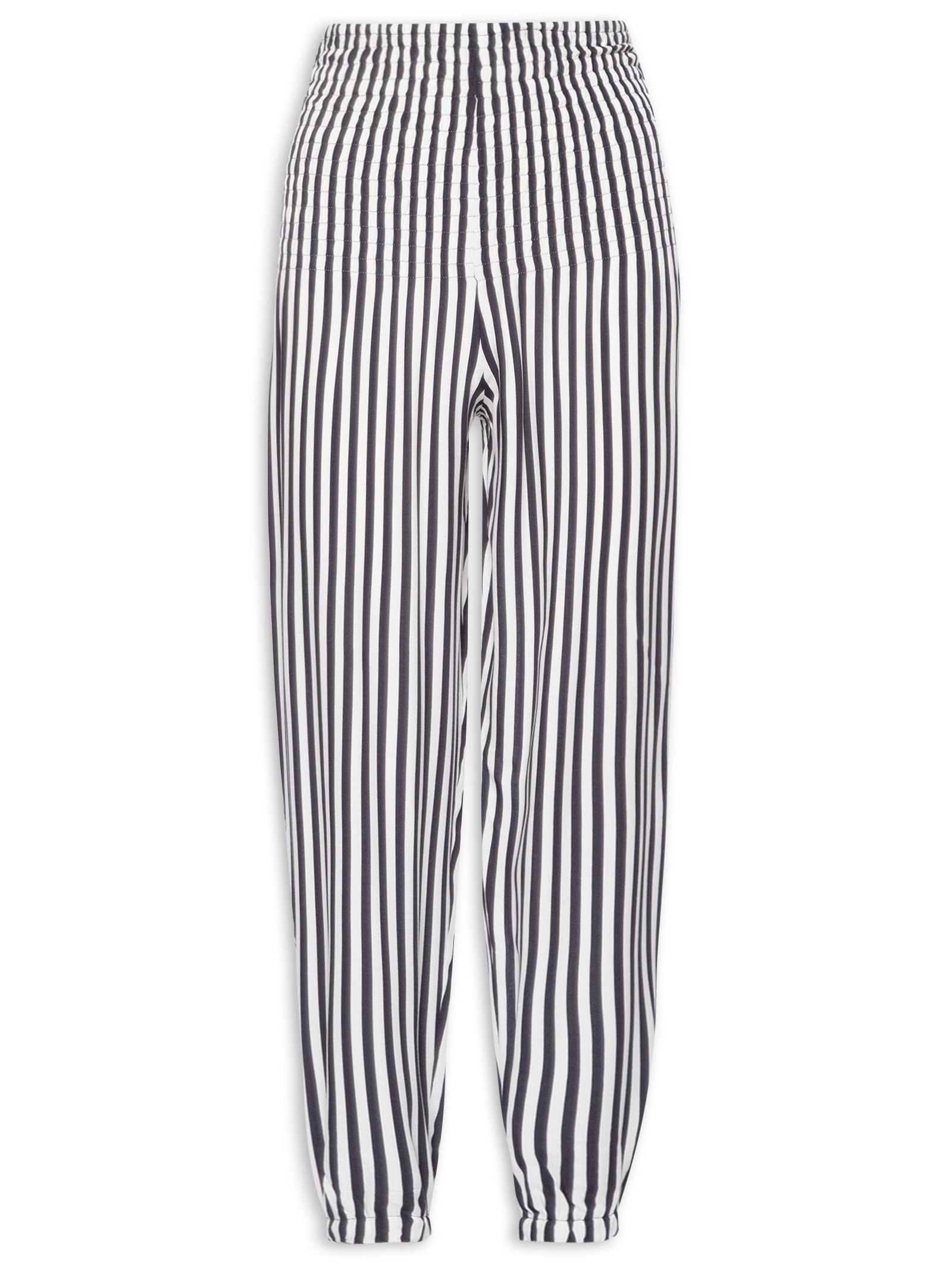 Calça Feminina Listrada Jogger Azul '2Essential