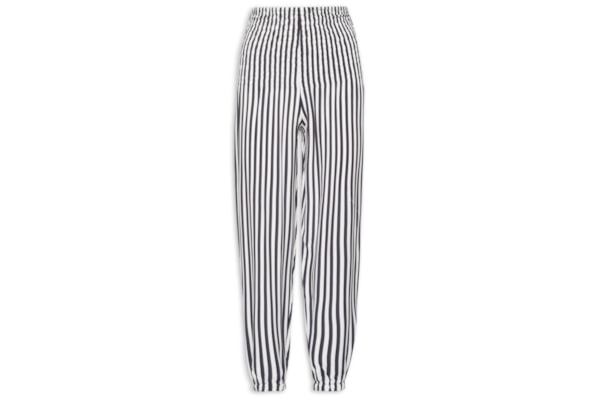 Calça Feminina Listrada Jogger - Azul