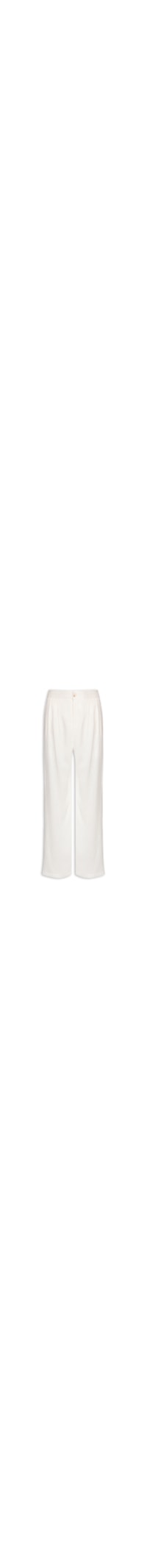Calça Feminina Listrada Pantalona - Branco