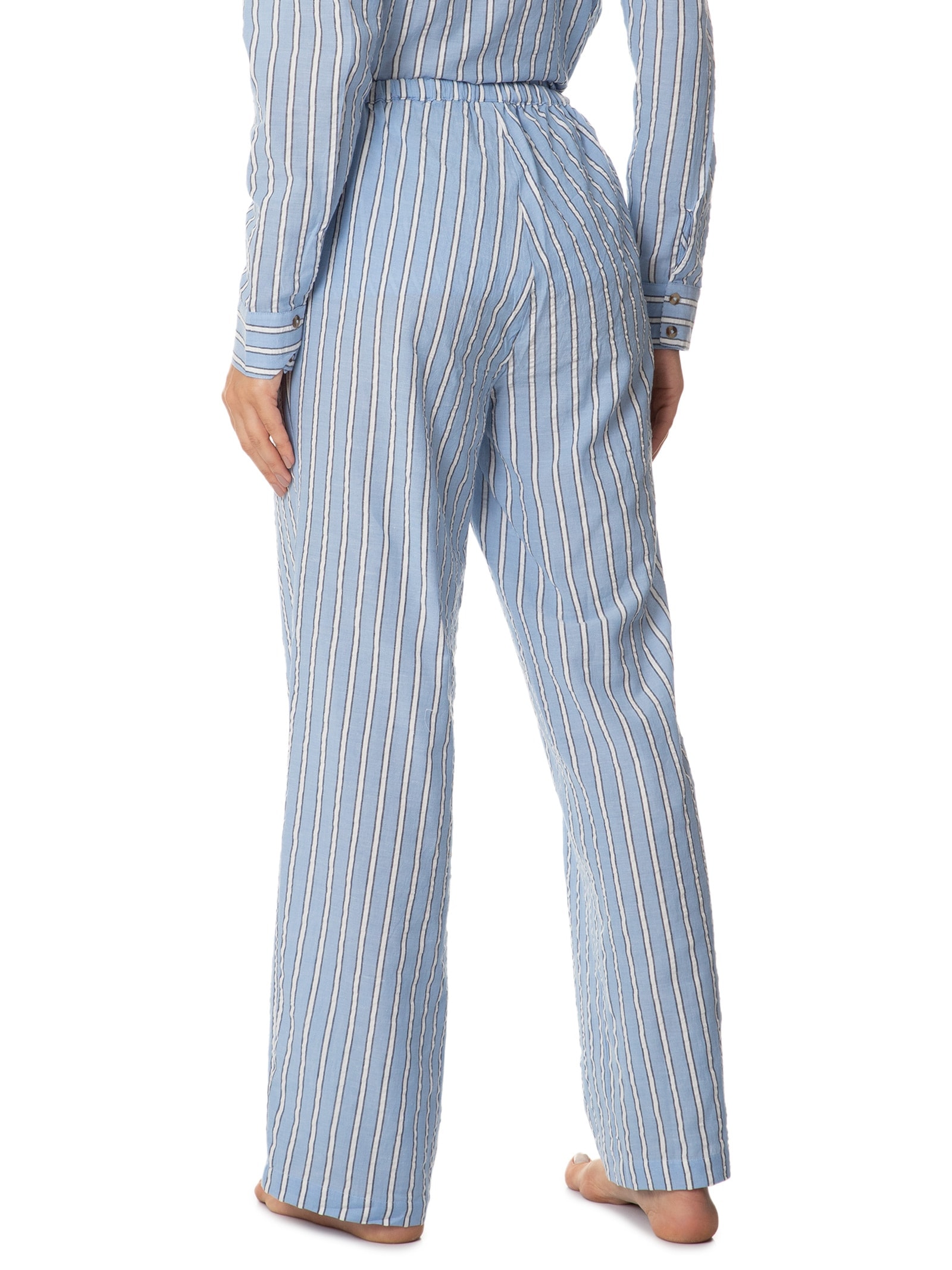 Calça Feminina Listras Azul Hering Intimates