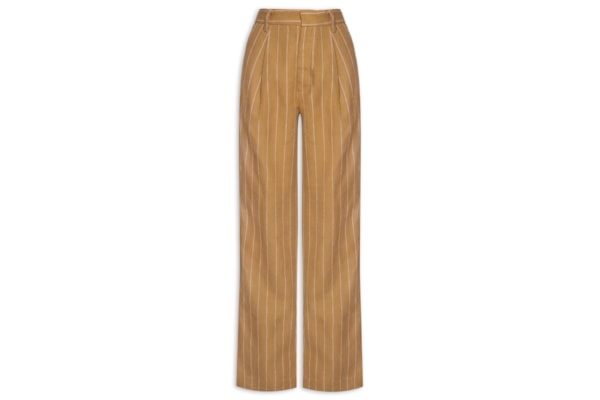 Calça Feminina Listras - Marrom