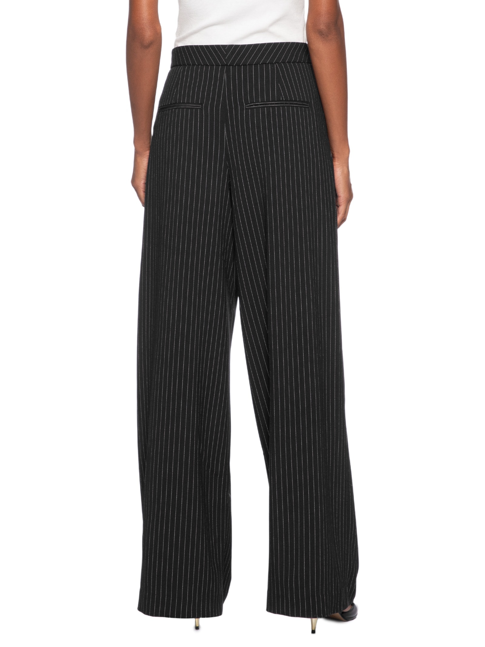 Calça Feminina Listras Preto Animale