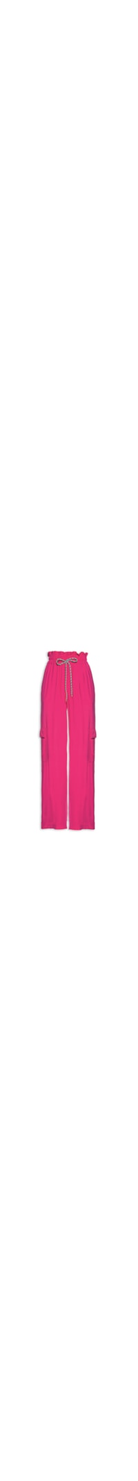 Calça Feminina Longa Cargo - Rosa