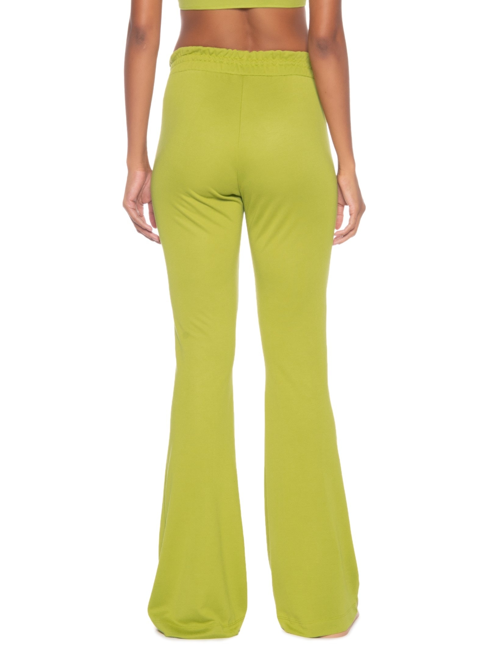 Calça Feminina Longa Verde Dzarm