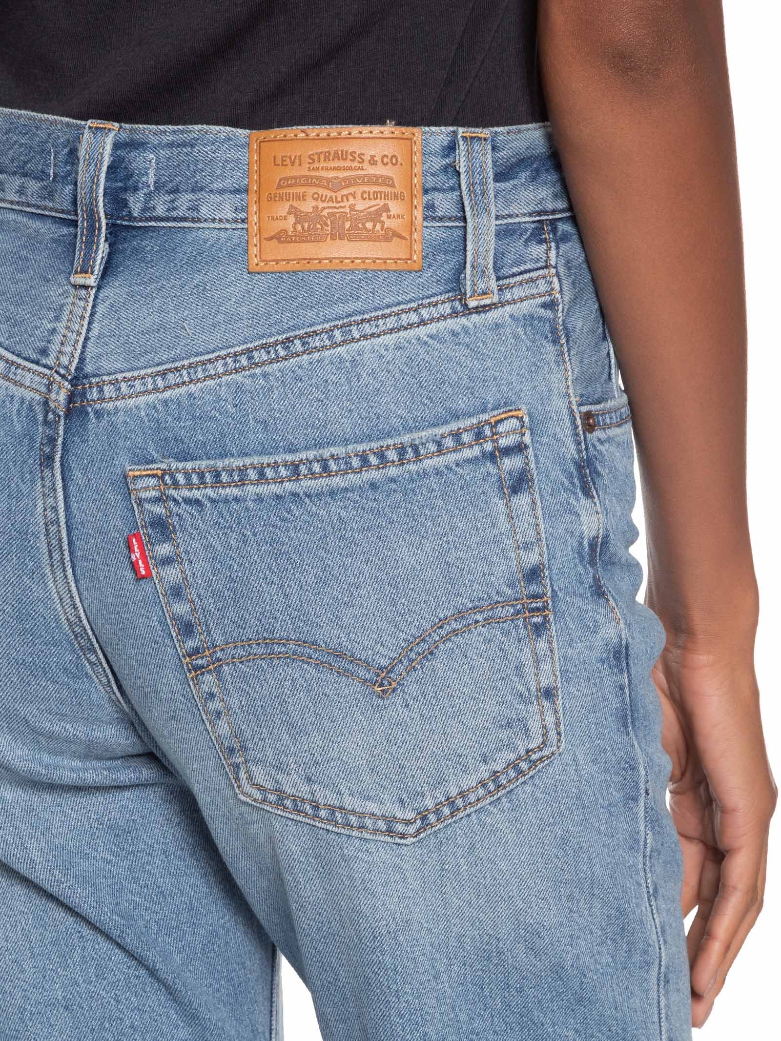 Calça Feminina Loose Boot Azul Levi's