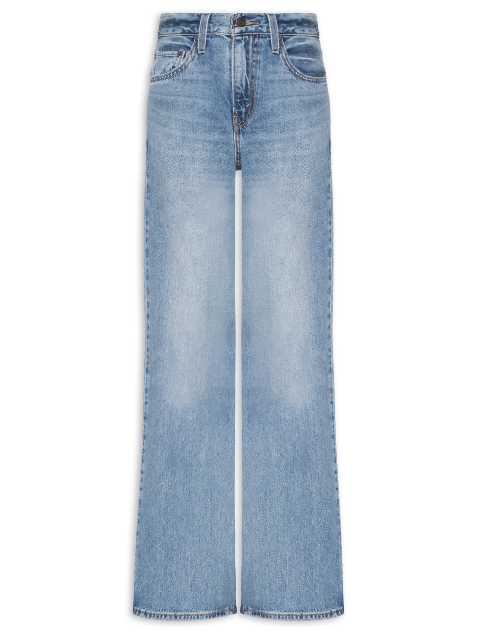 Calça Feminina Loose Boot Azul Levi's