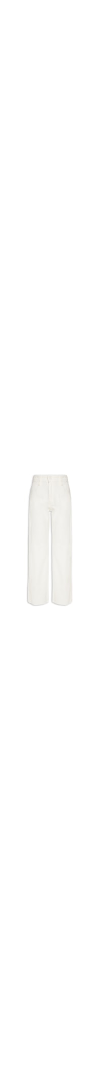 Calça Feminina Loose Fit Color - Off White