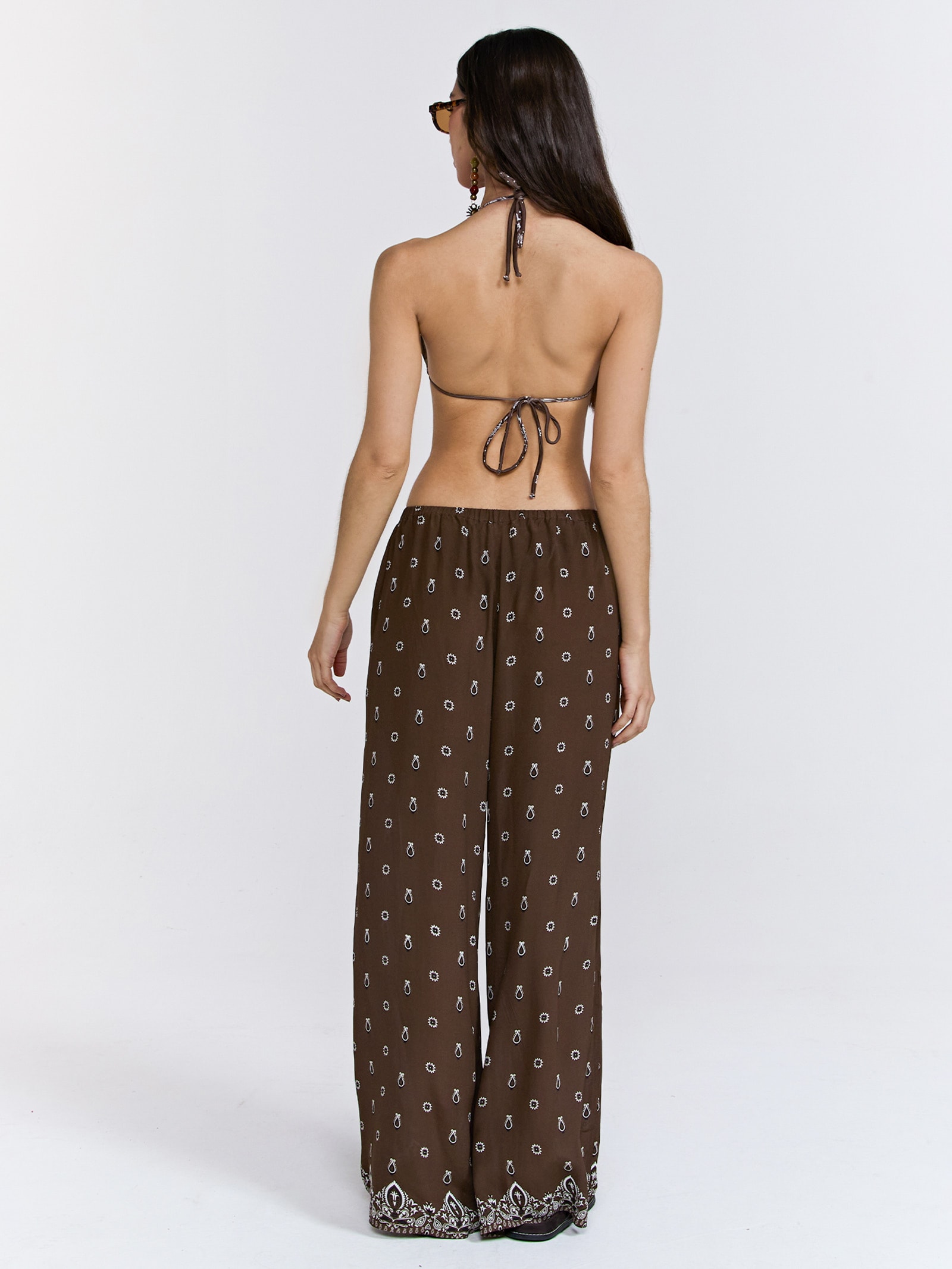 Calça Feminina Lua Marrom Triya