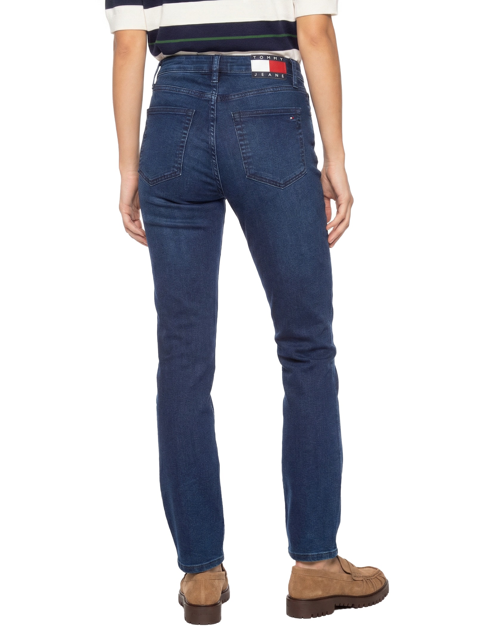 Calça Feminina Lucy Mr Slim Azul Tommy Jeans