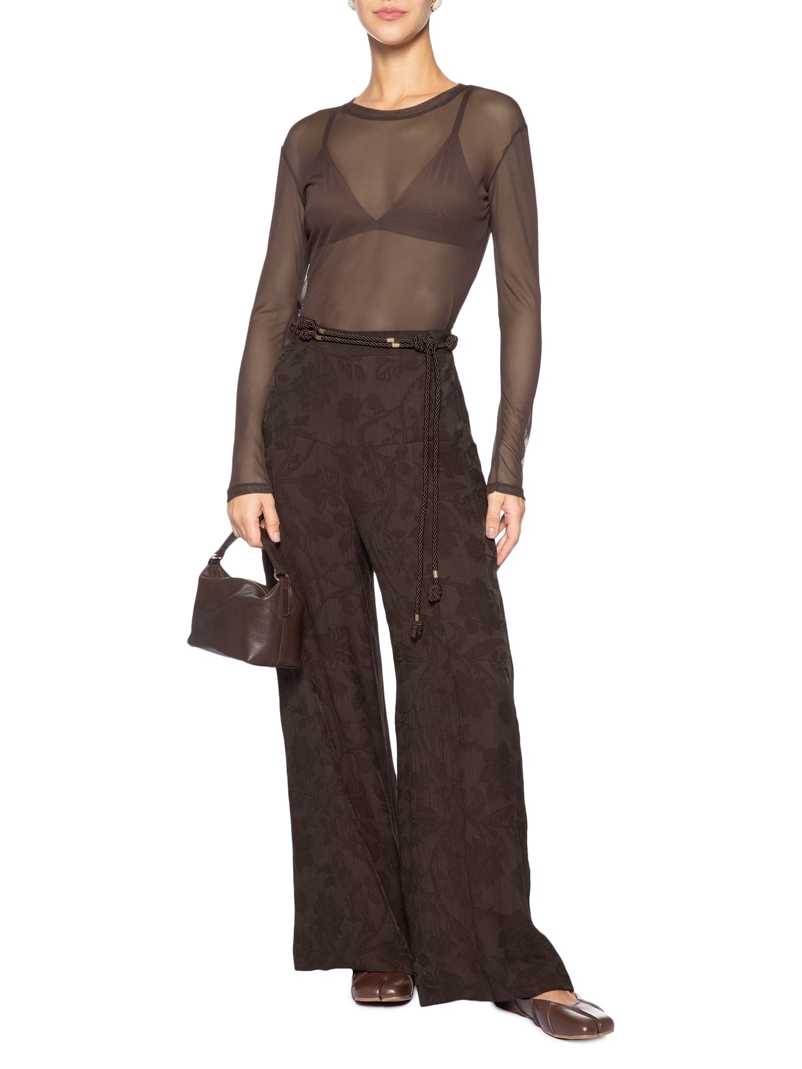 Calça Feminina Lys Marrom Le Lis