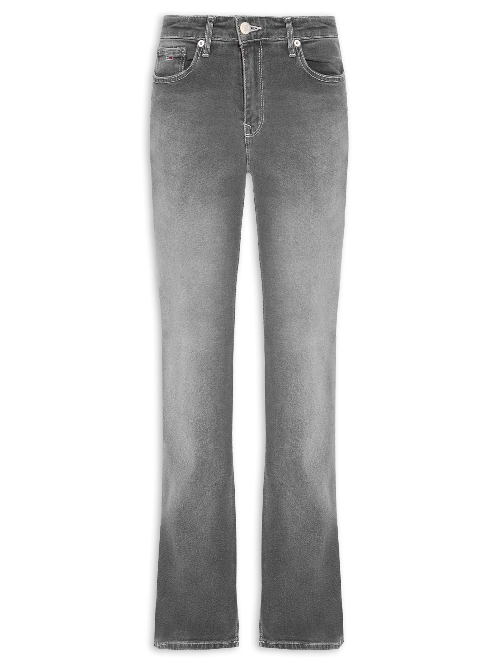 Calça Feminina Maddie Mr Boot BI1278 Cinza Tommy Jeans