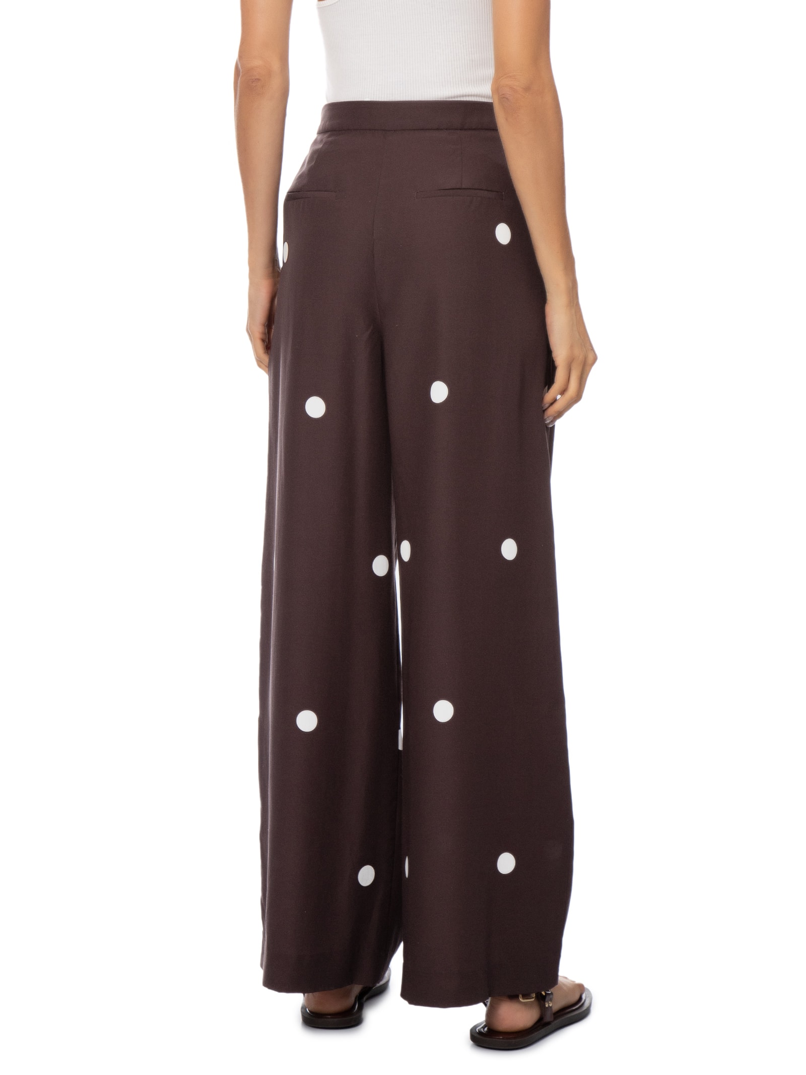 Calça Feminina Maite Marrom Le Lis