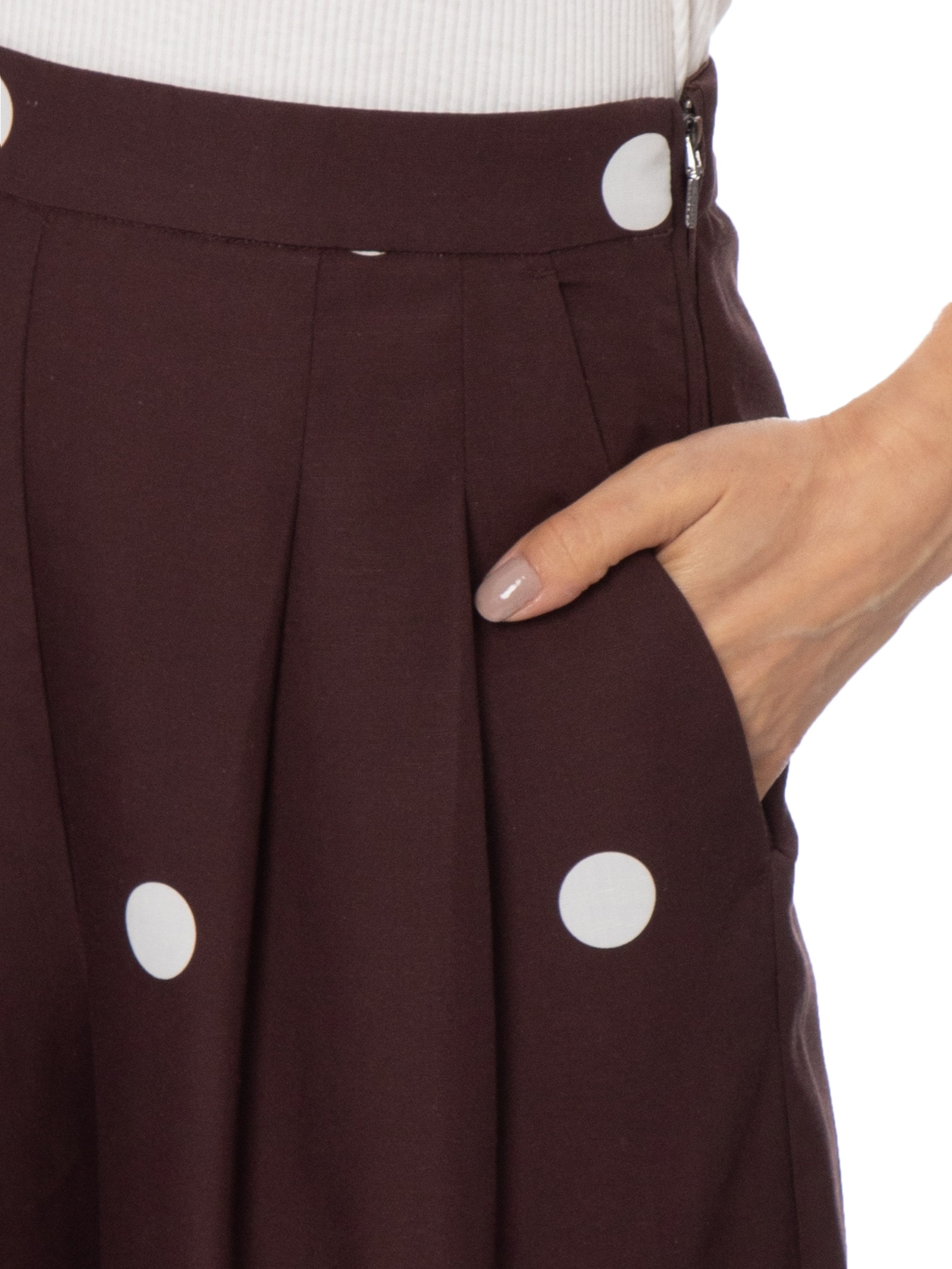 Calça Feminina Maite Marrom Le Lis