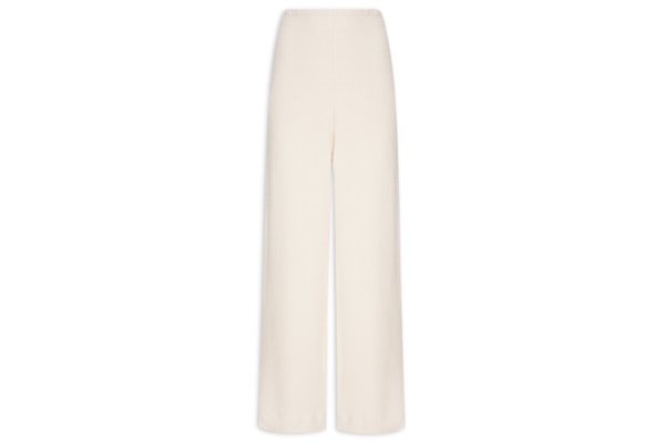 Calça Feminina Malha Textura - Bege