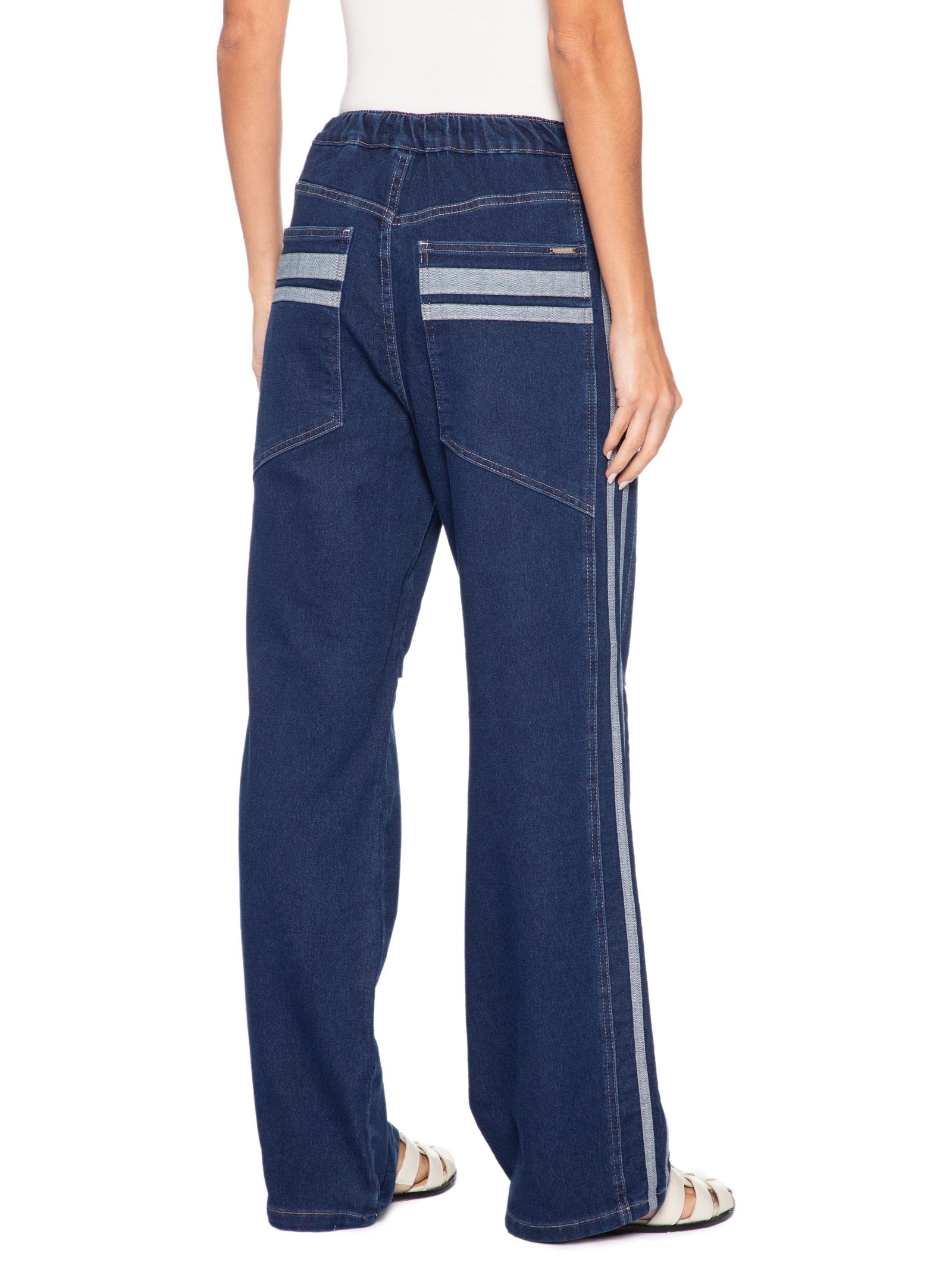 Calça Feminina Malu Azul P7 Jeans