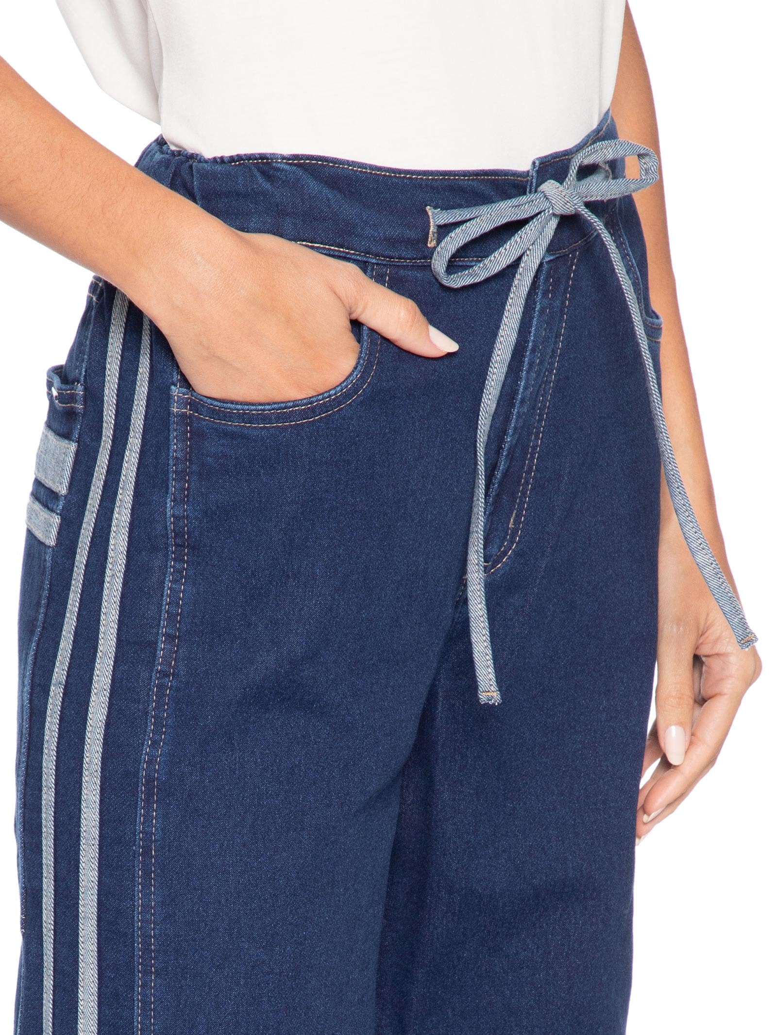 Calça Feminina Malu Azul P7 Jeans