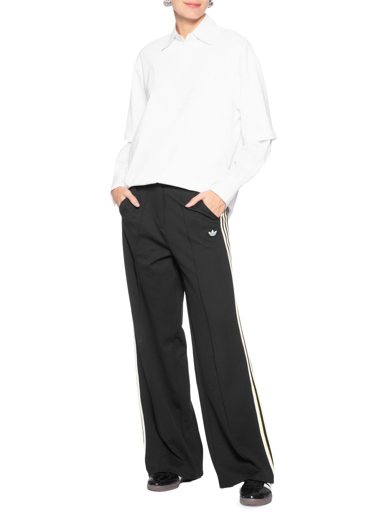 Calça Feminina Manager Sport Tailored – Preto Adidas Originals