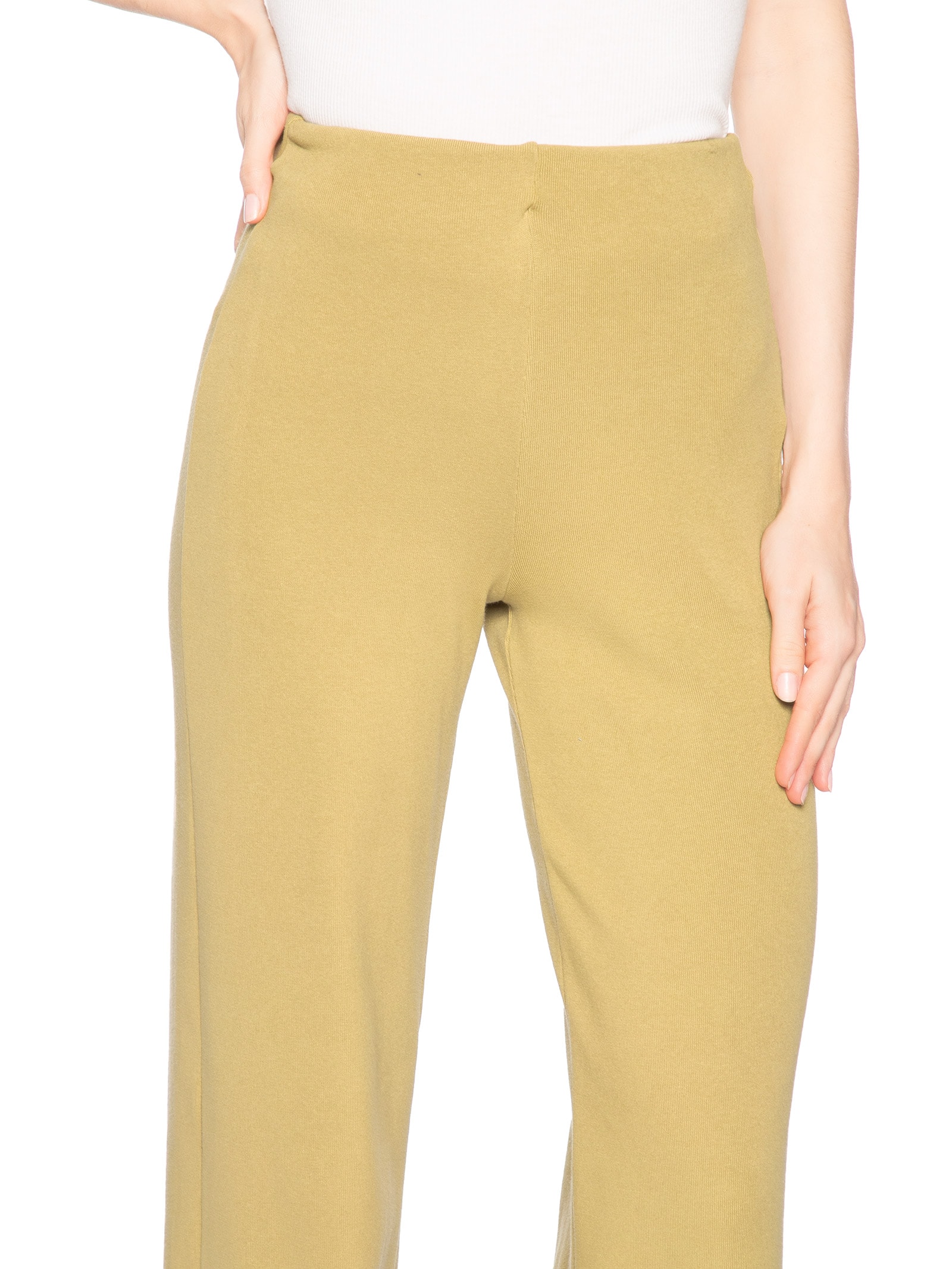 Calça Feminina Manai Bege Animale Jeans