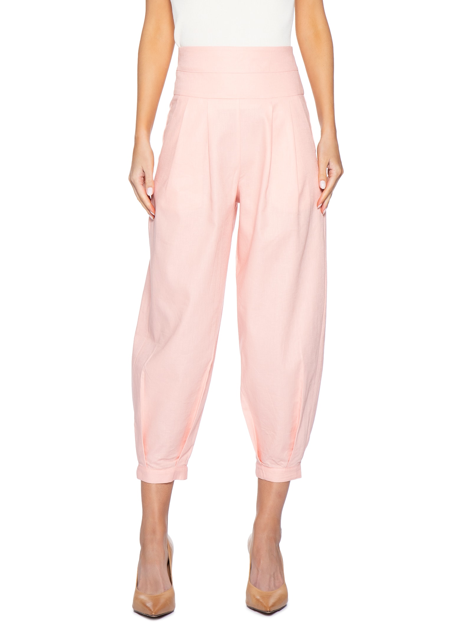 Calça Feminina Mariane Coenizada Rosa Le Lis
