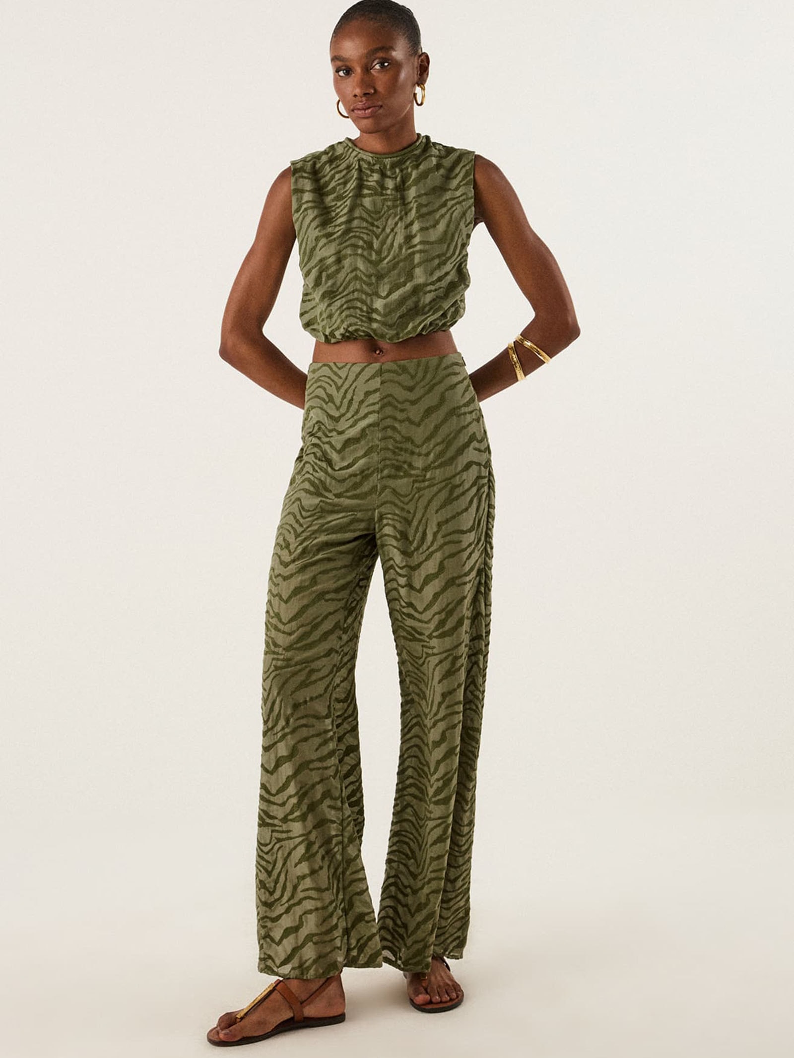 Calça Feminina Marilyn Verde Vix