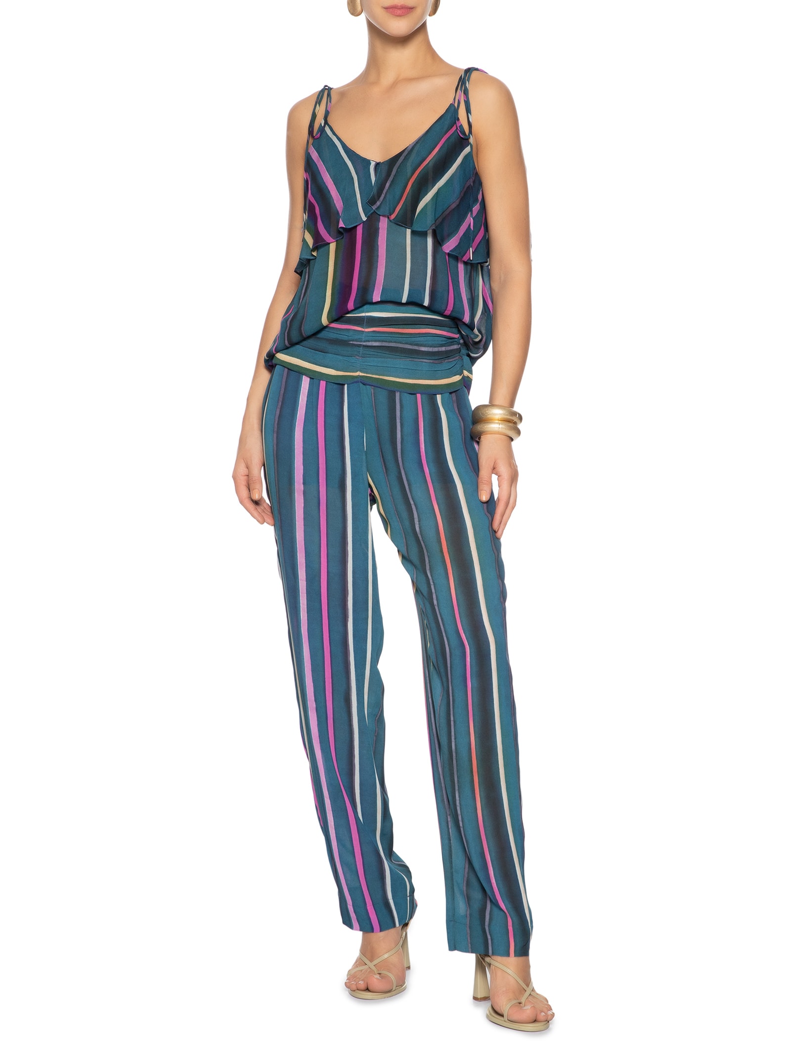 Calça Feminina Marina Azul Animale