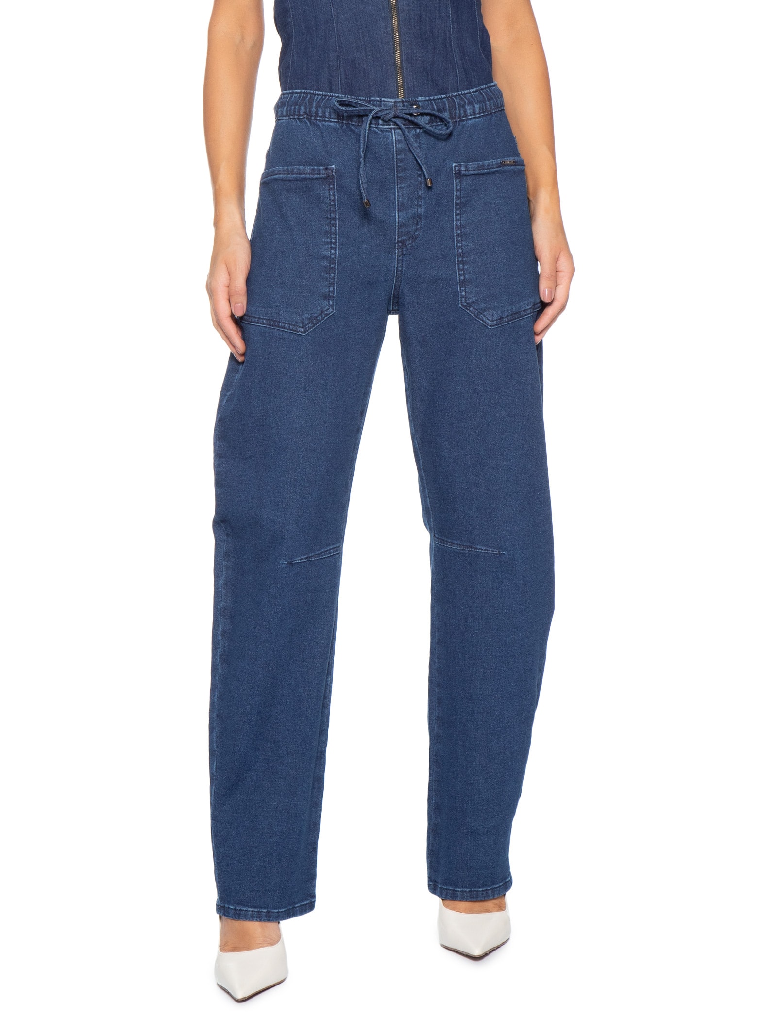 Calça Feminina Marina Azul P7 Jeans
