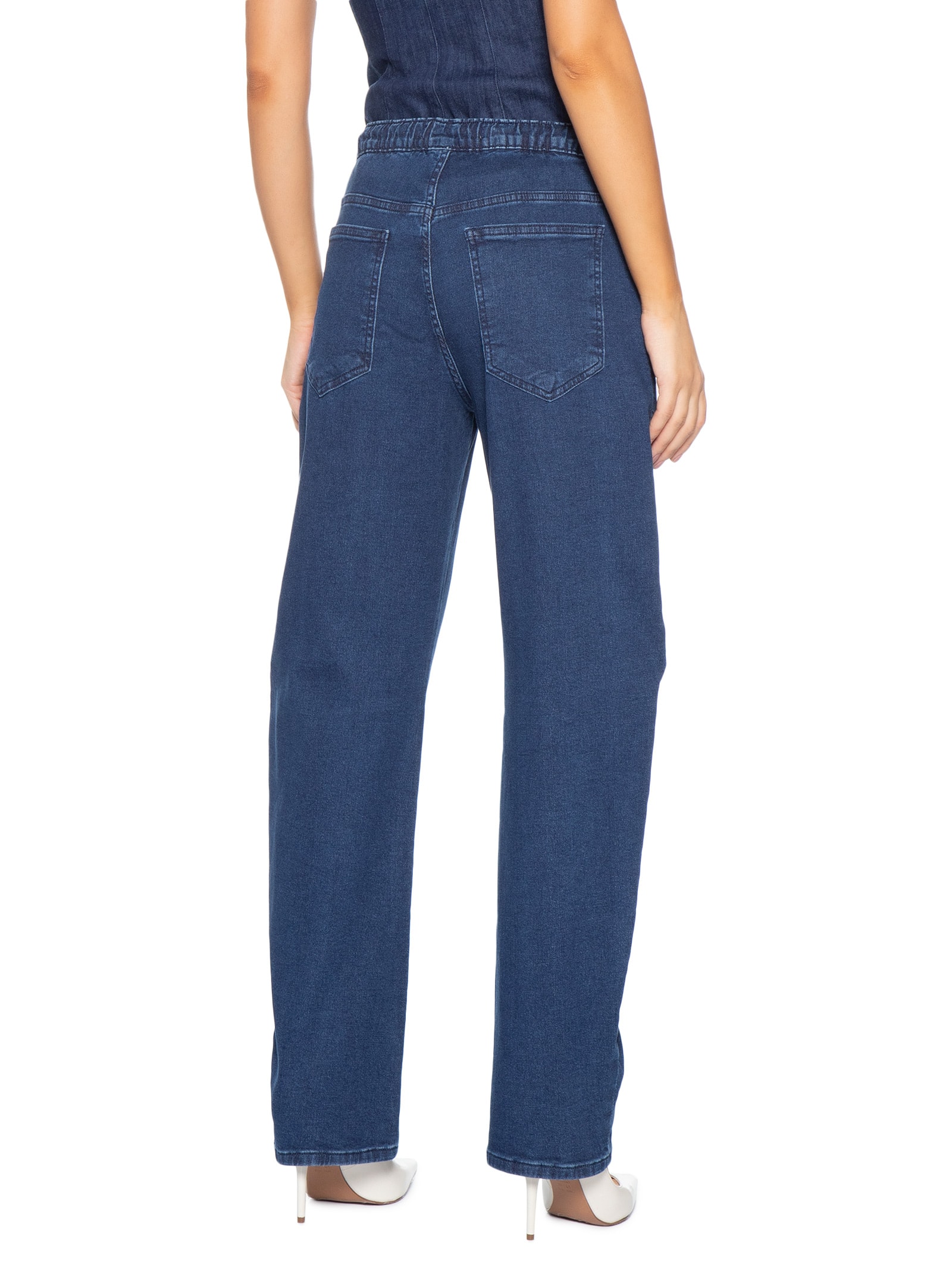 Calça Feminina Marina Azul P7 Jeans