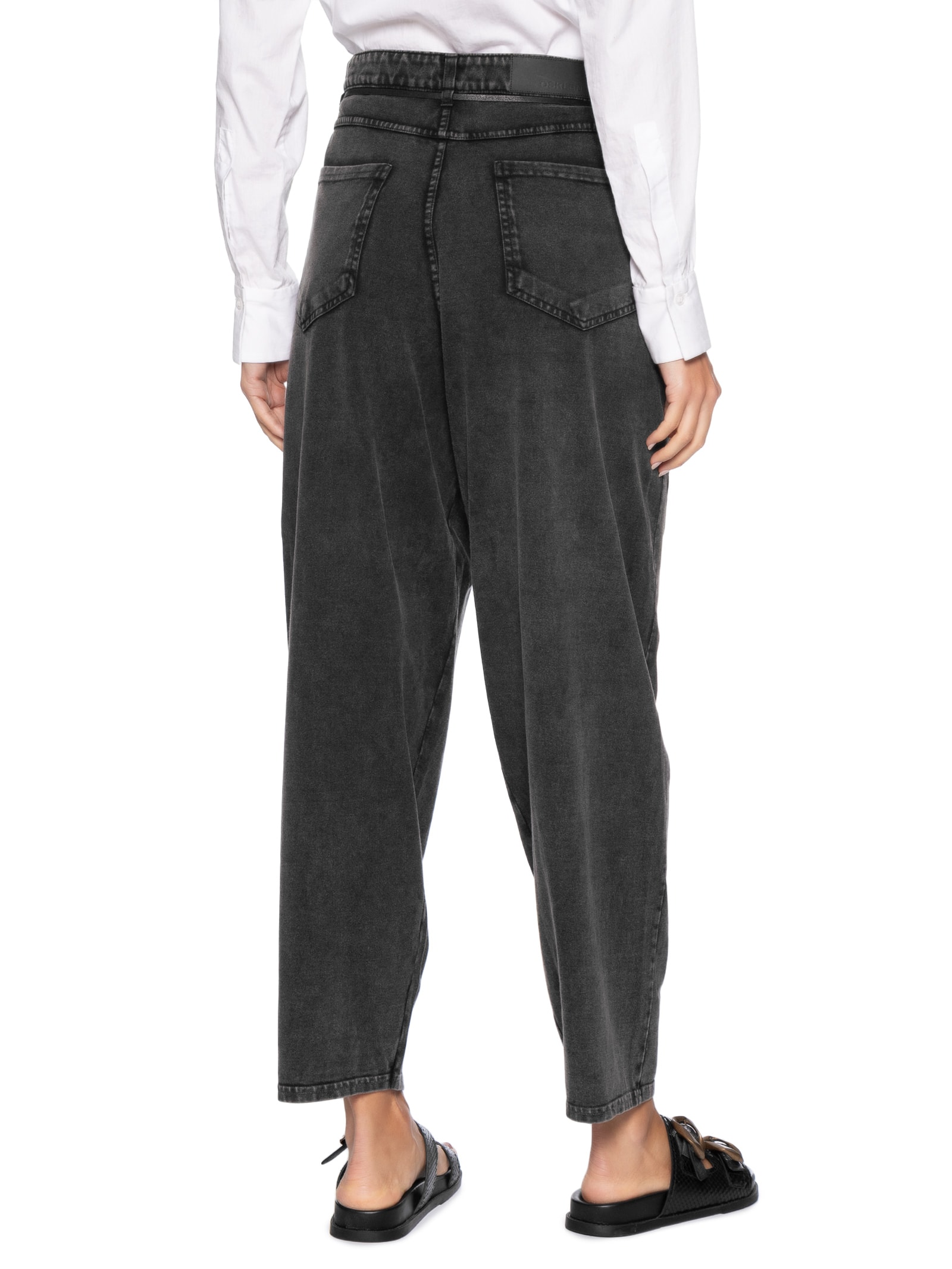 Calça Feminina Marmorizado Preto Osklen