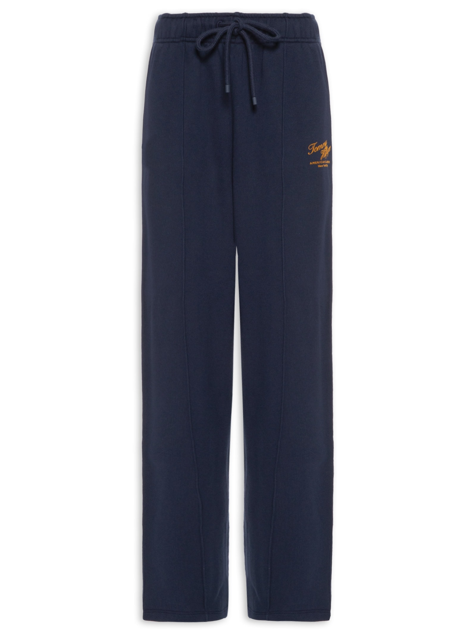 Calça Feminina Mdrn Script Terry Azul Tommy Hilfiger