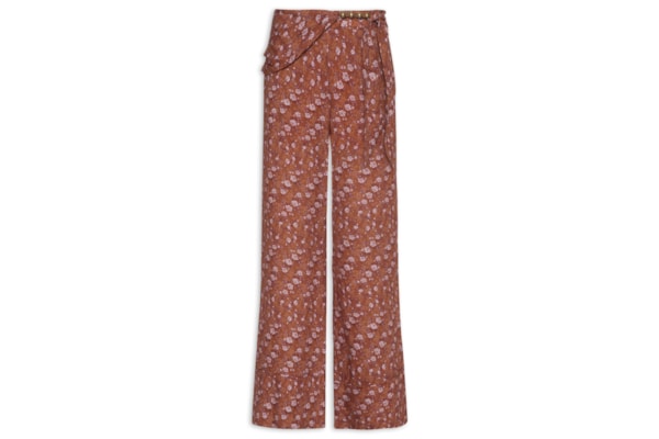 Calça Feminina Metais Estampa Roses - Rosa