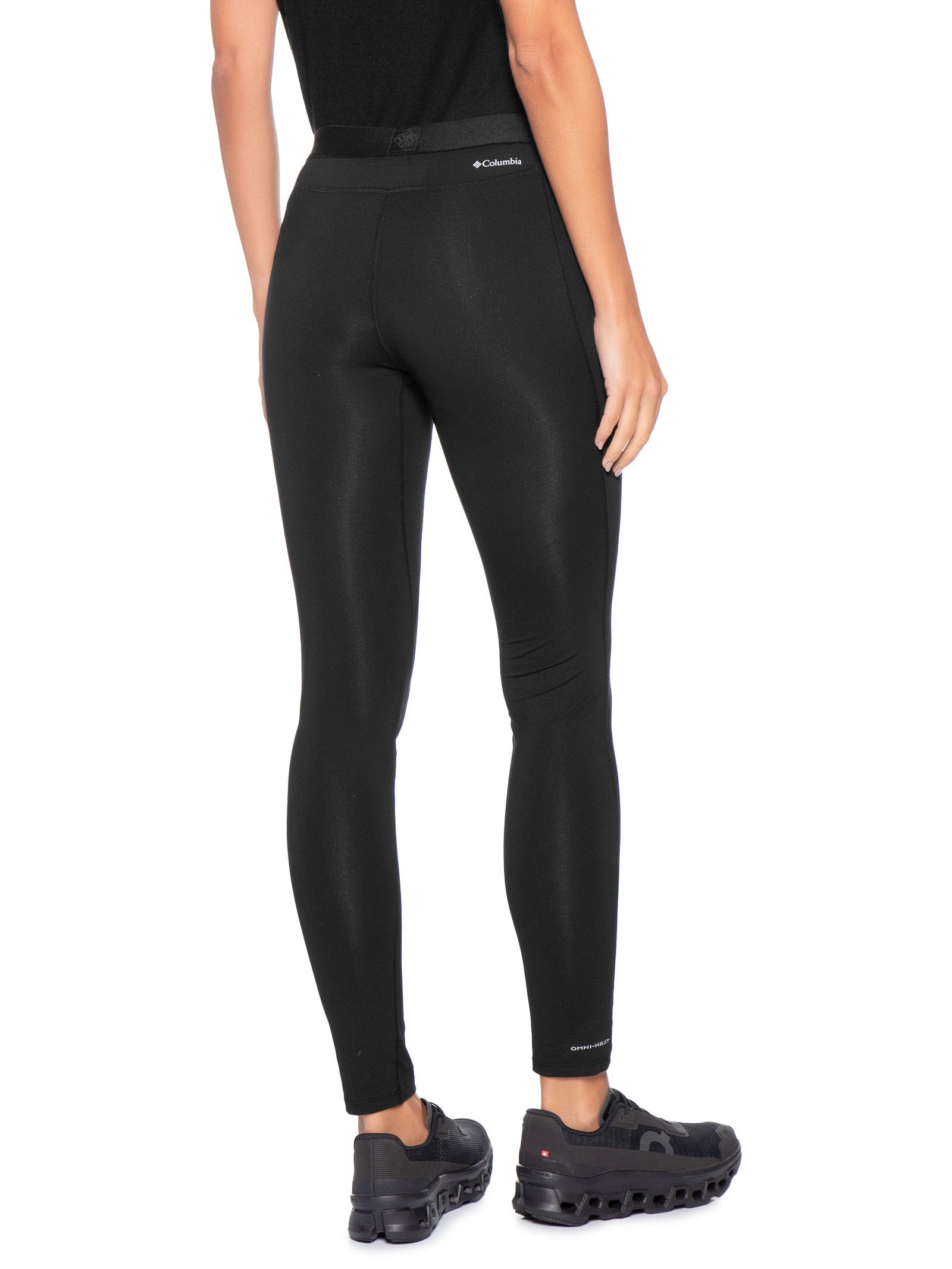 Calça Feminina Midweight Stretch Tight – Preto Columbia