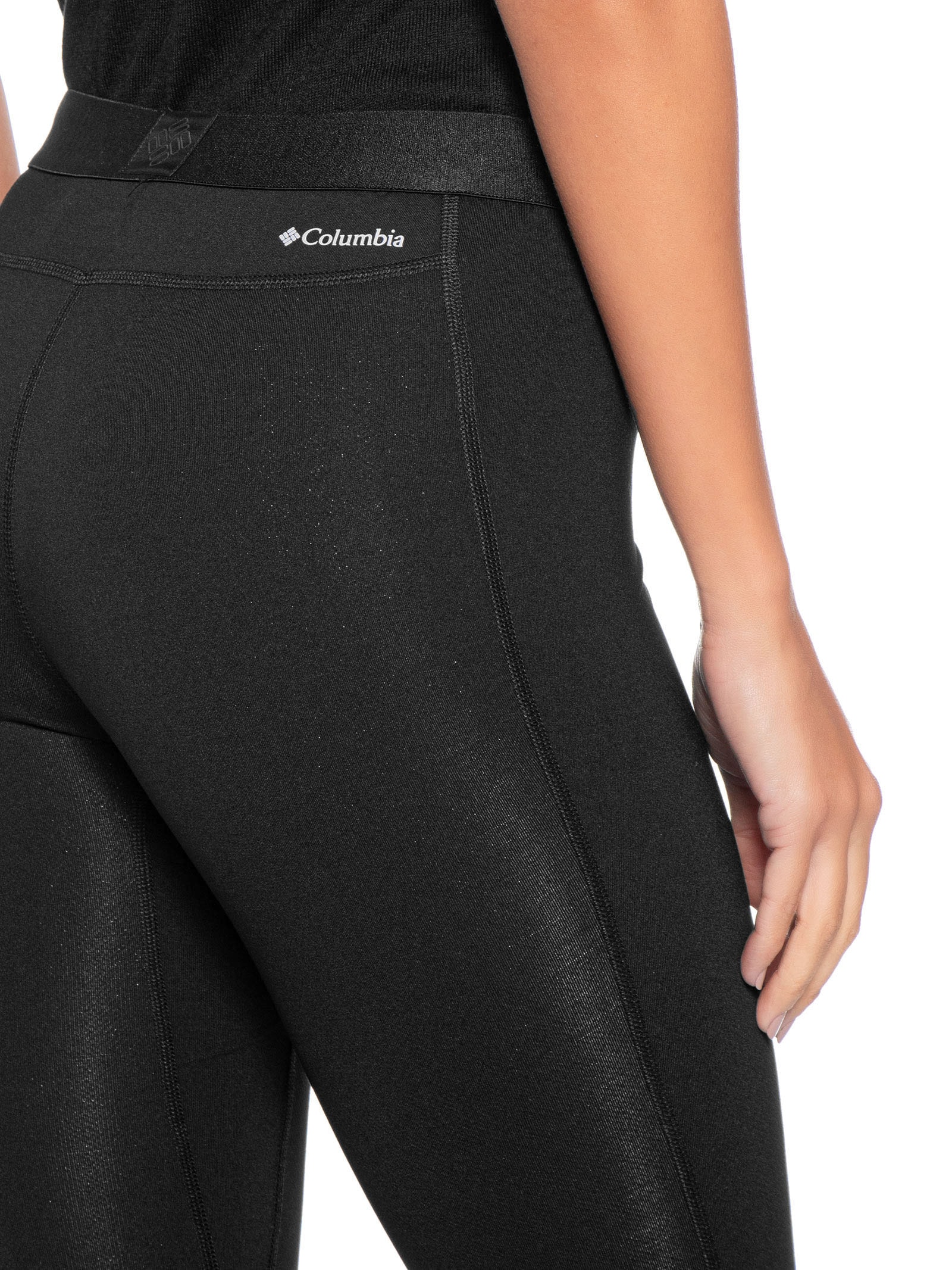 Calça Feminina Midweight Stretch Tight – Preto Columbia