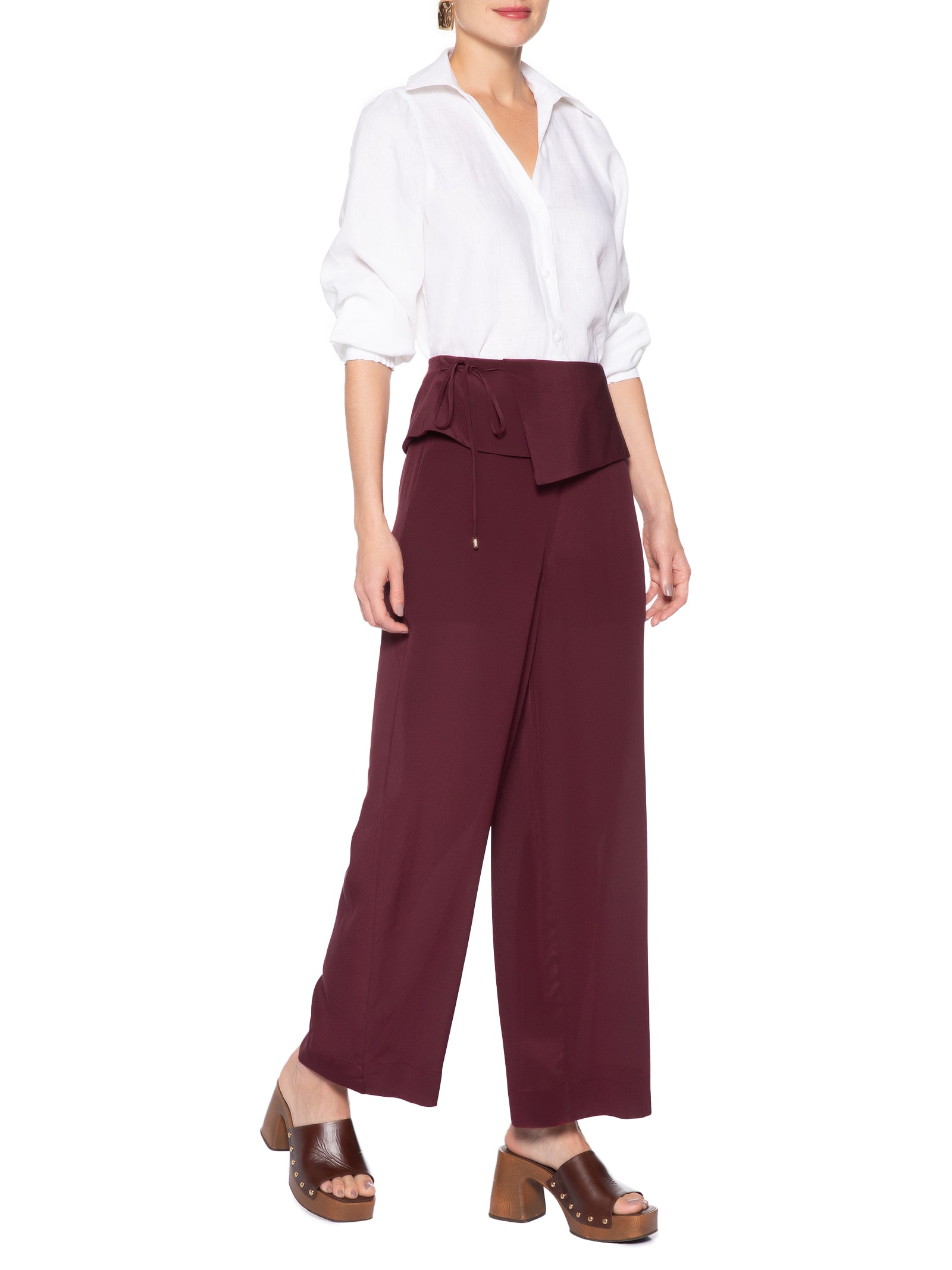 Calça Feminina Mila Vermelho Le Lis