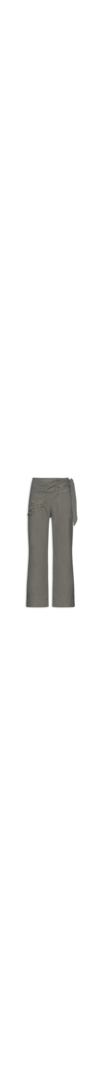 Calça Feminina Mini Flare - Marrom