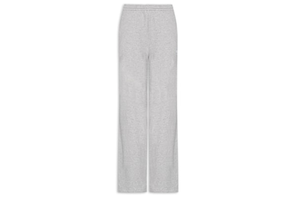 Calça Feminina Moletinho Wide Leg Essentials - Cinza