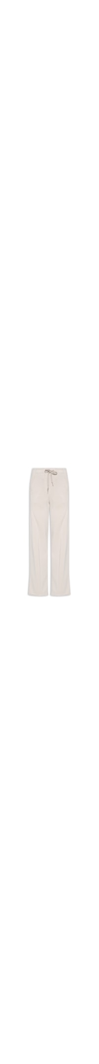 Calça Feminina Moletom Com Bolsos - Bege
