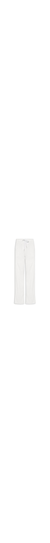 Calça Feminina Moletom Com Bolsos - Off White