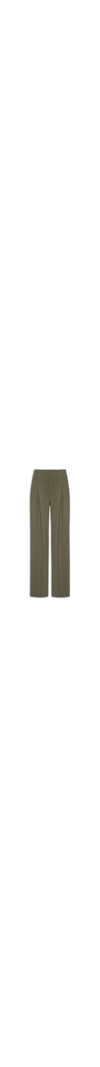 Calça Feminina Moletom com Pregas – Verde
