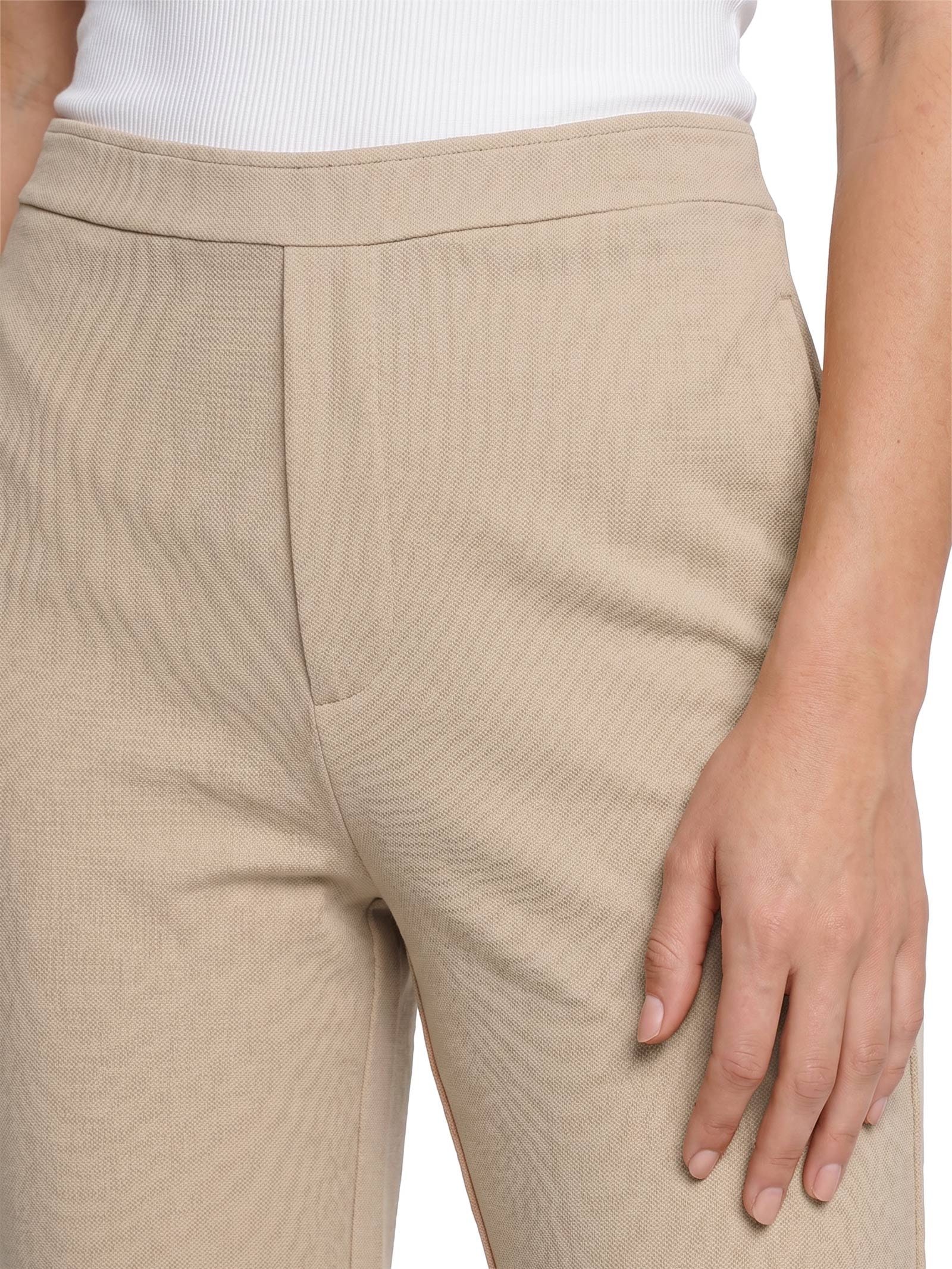 Calça Feminina Moletom Denin Marrom Lez A Lez