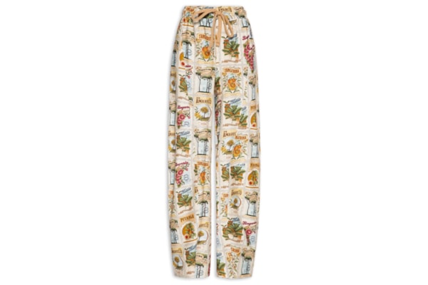 Calça Feminina Moletom Selos do Brasil - Branco