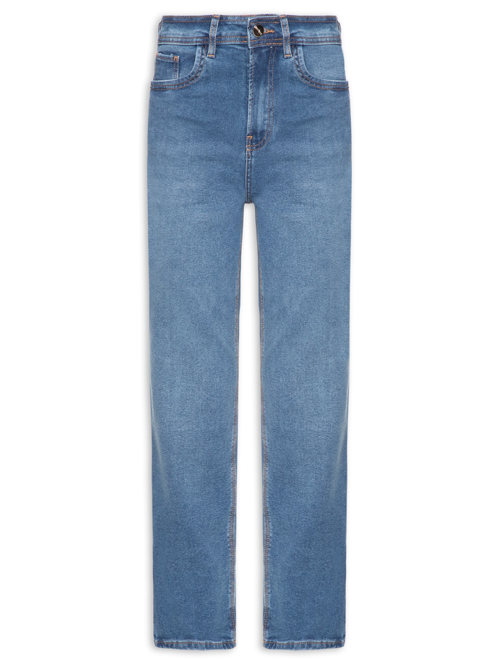 Calça Feminina Mom Jeans Azul Lez A Lez