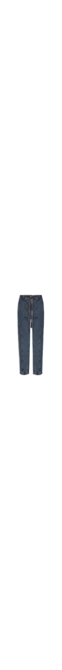 Calça Feminina Mom Jeans - Azul