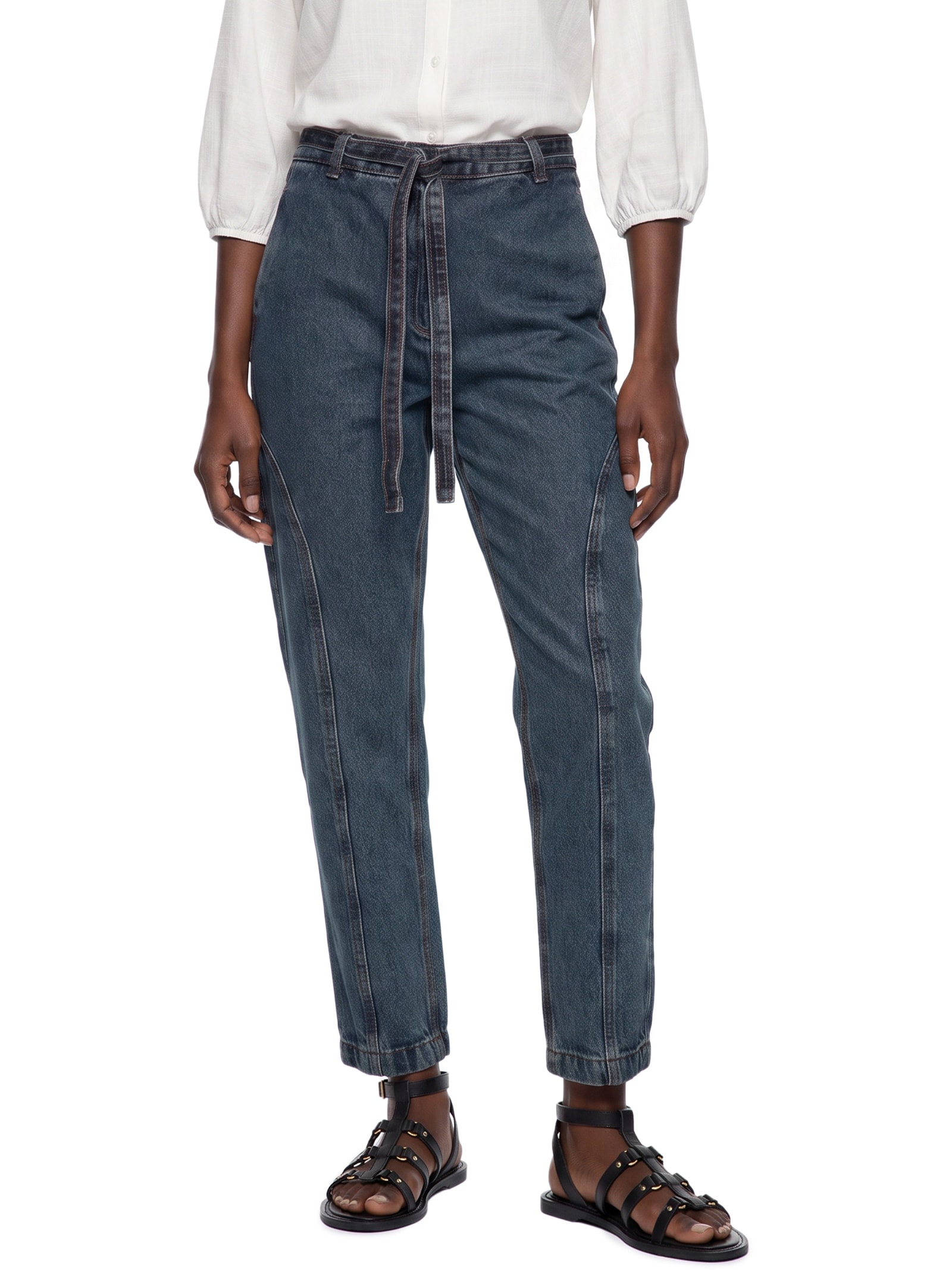 Calça Feminina Mom Jeans Azul Lez A Lez