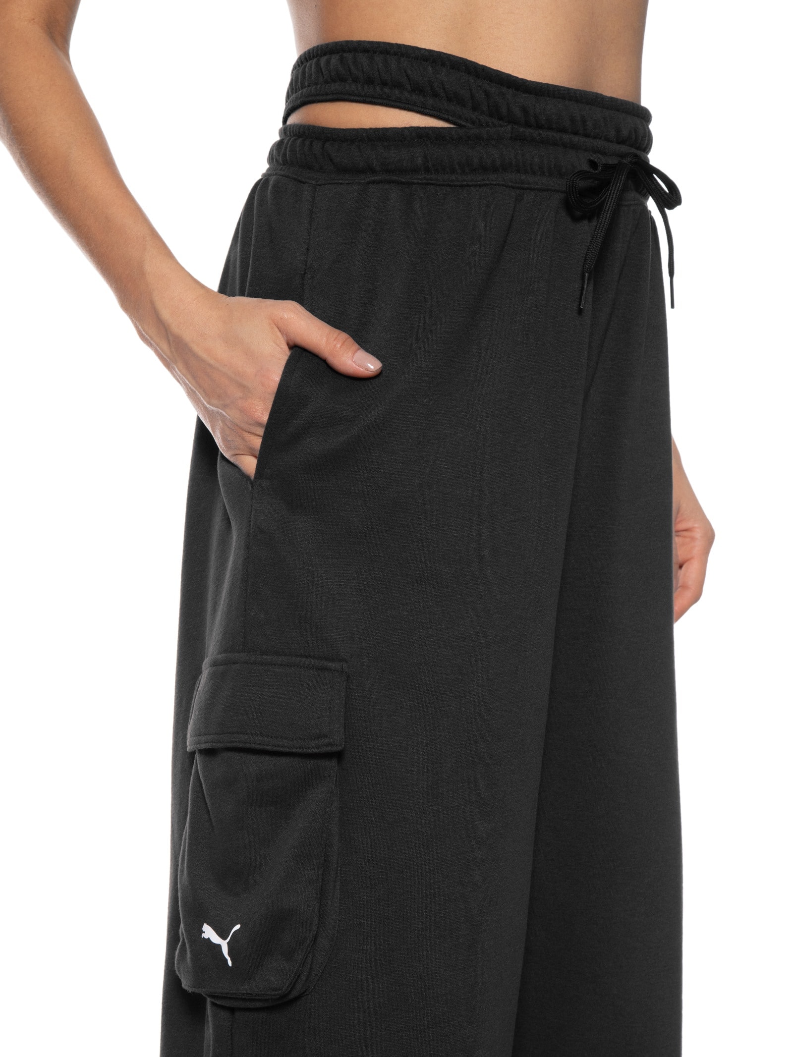 Calça Feminina Move Oversized Jogger Preto Puma