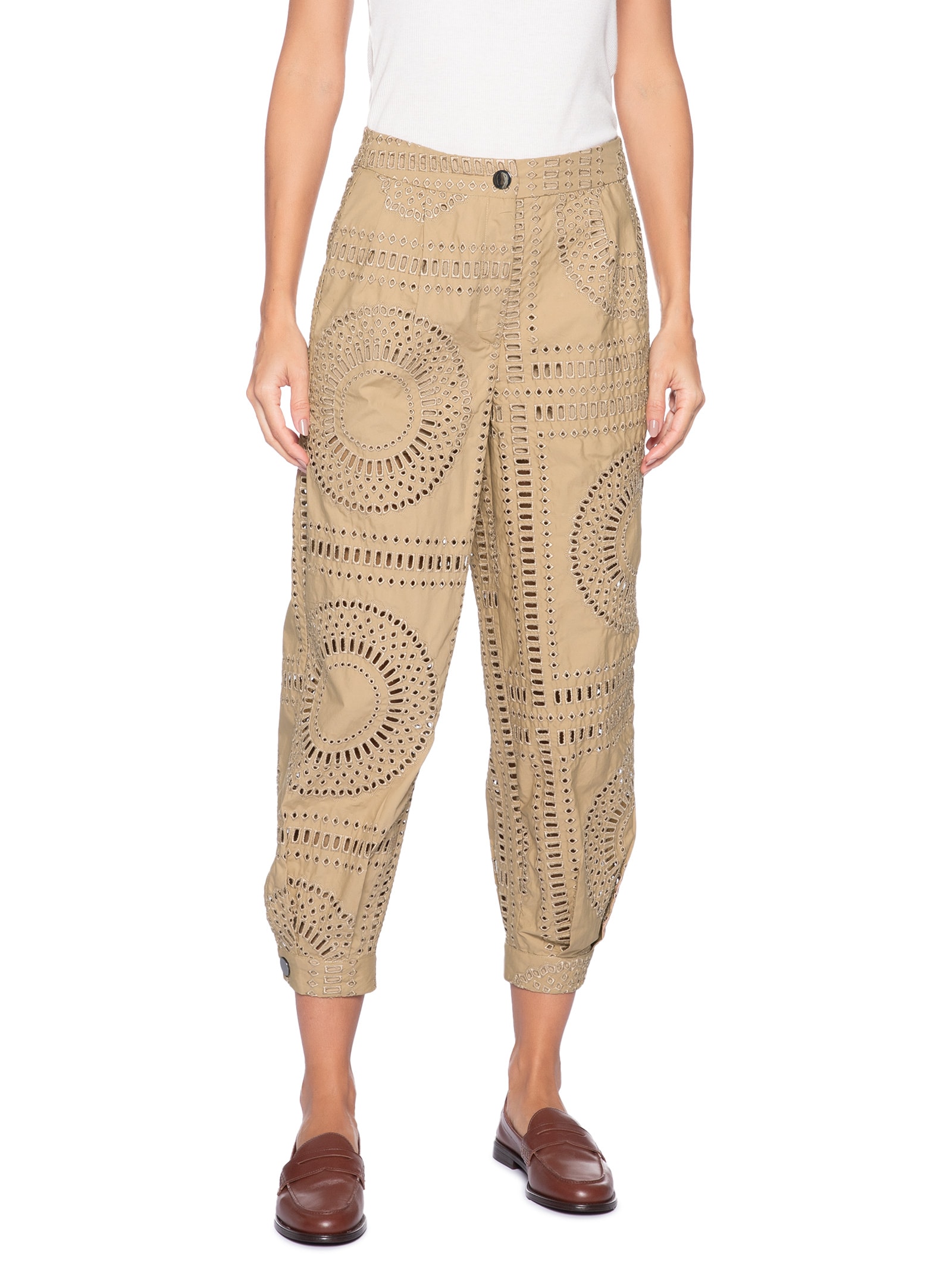 Calça Feminina Nanna Marrom Le Lis